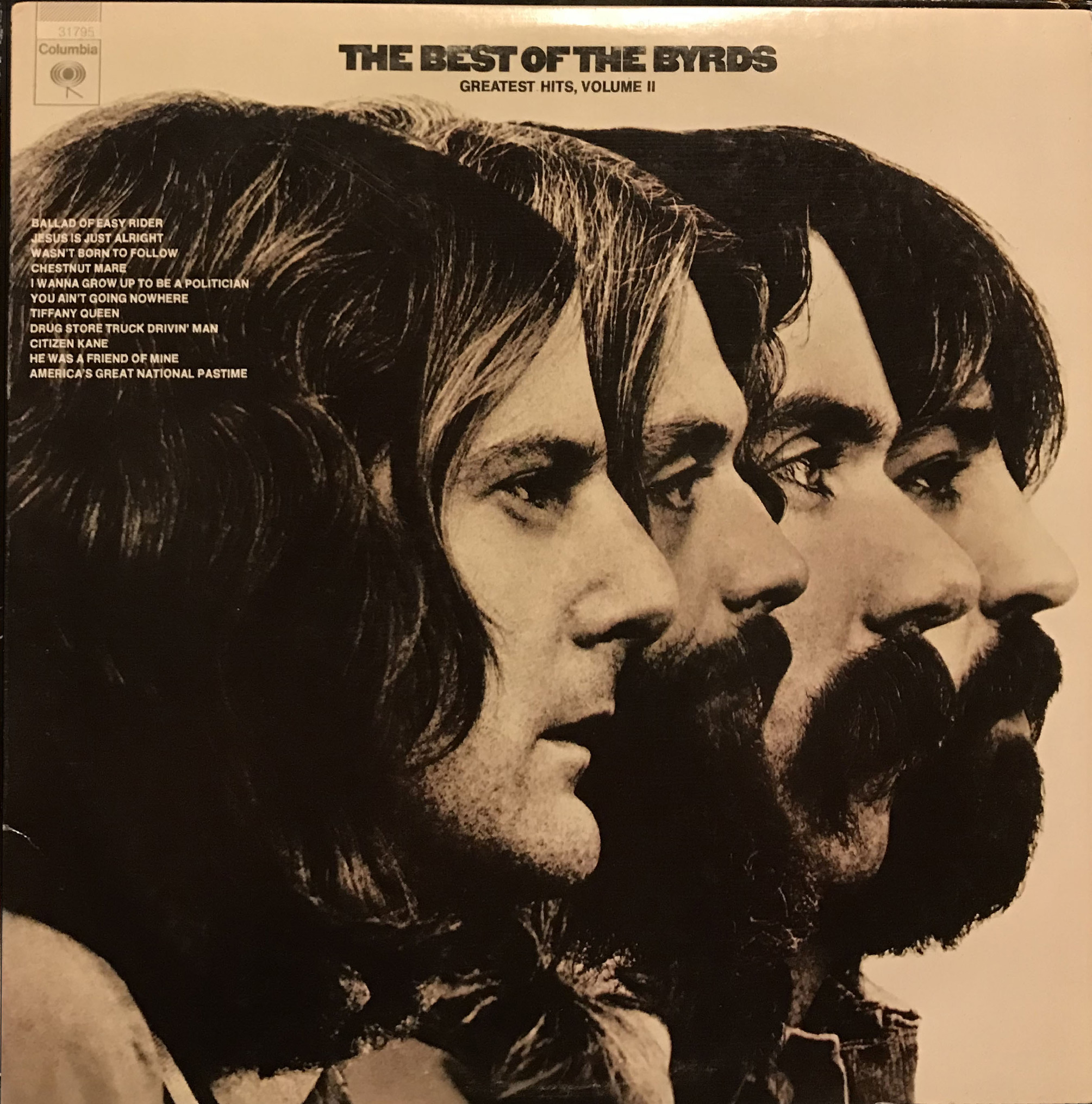 Cover image for album 'The Best of the Byrds Greatest Hits volume ii"